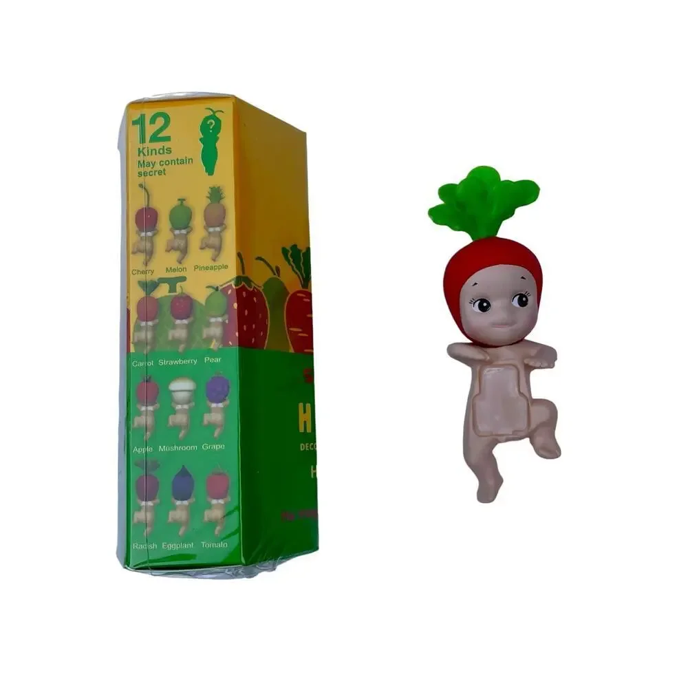 Sonny Angel Hippers Radish harvest series fruit vegetable mini figure attach me